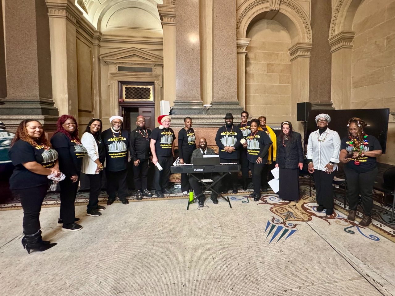 Philadelphia MECE City Choir performing